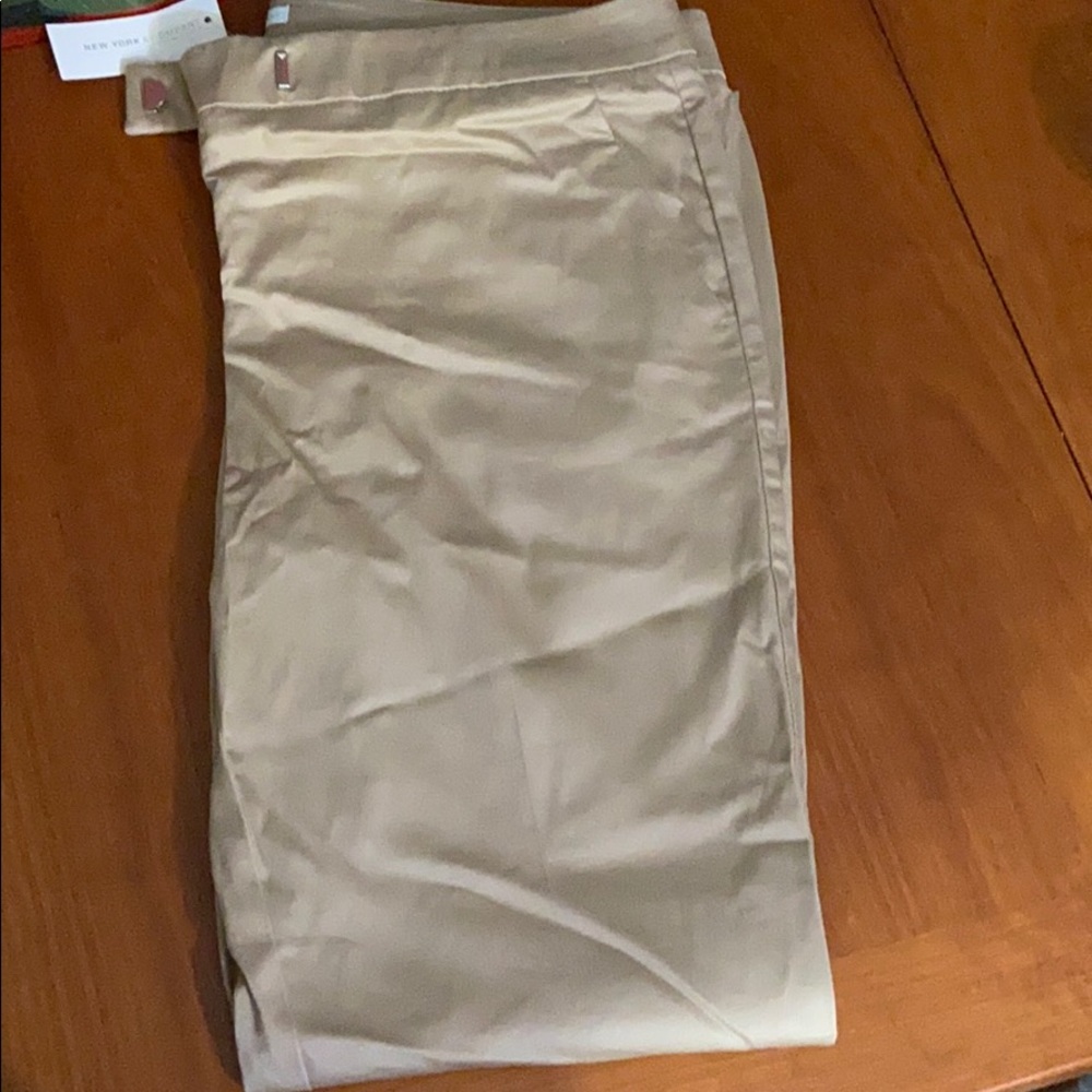 New York & Company Khaki Pants Size 10